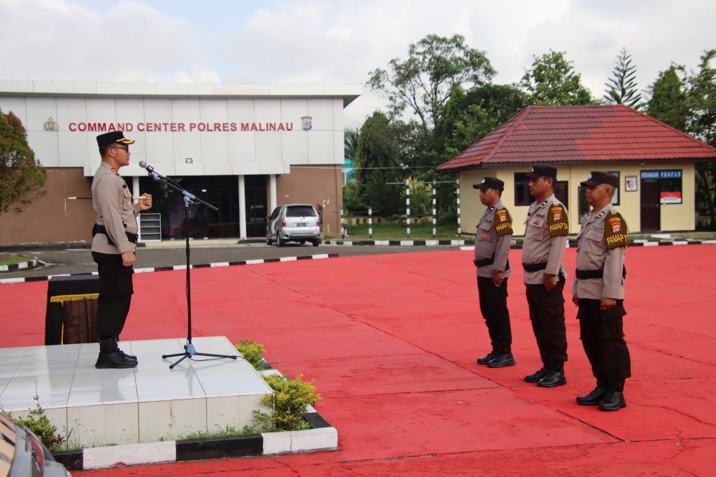 Polres Malinau Luncurkan Satuan Samapta untuk Meningkatkan Pelayanan Kepolisian