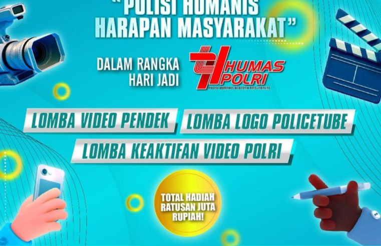 Polri Gelar Lomba Kreatif Hadiah Ratusan Juta untuk Peringati Hari Jadi ke-74 Humas Polri