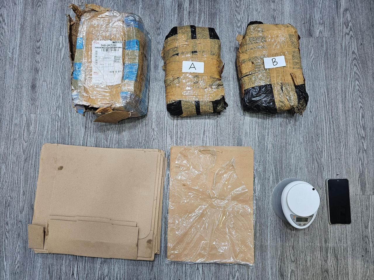 Ganja 2,1 Kg Berhasil Disita, Pemuda 21 Tahun Diamankan di Jembatan Besi