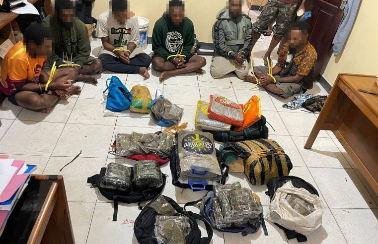Ditpolairud Polda Papua Gagalkan Upaya Penyelundupan Narkotika dari Papua New Guinea