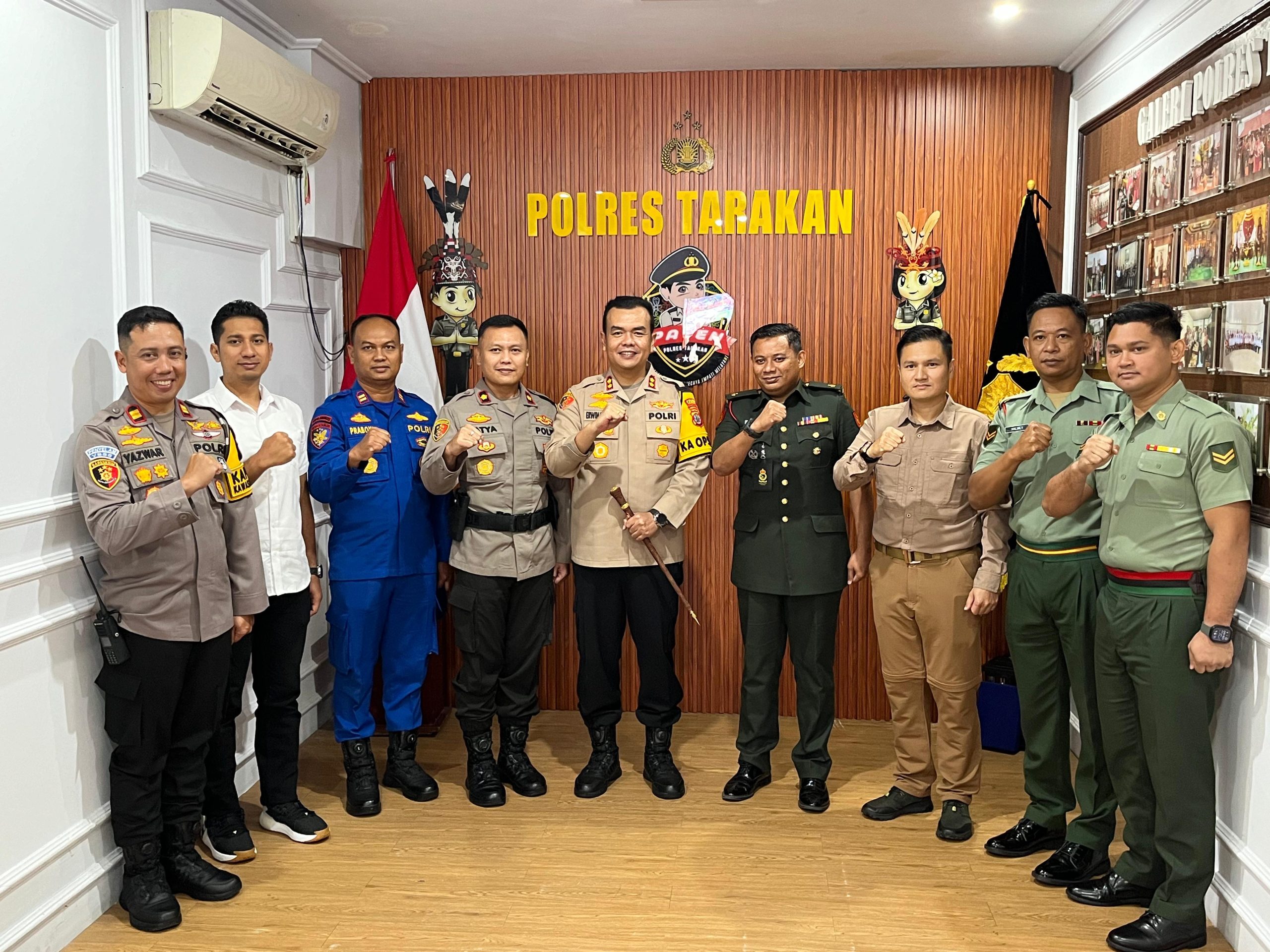 MMLO Malaysia Bertemu Kapolres Tarakan, Bahas Penguatan Kerja Sama Keamanan