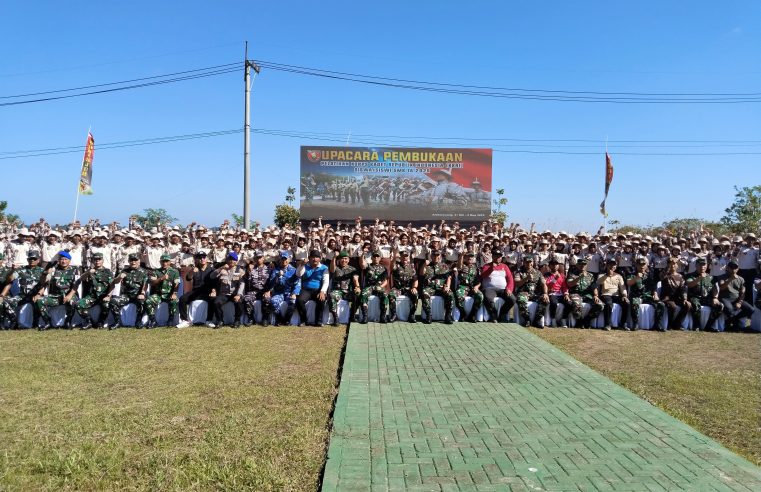 Sinergitas Kebersamaan di Balik Pembukaan Latihan KKRI Kodam VI Mulawarman
