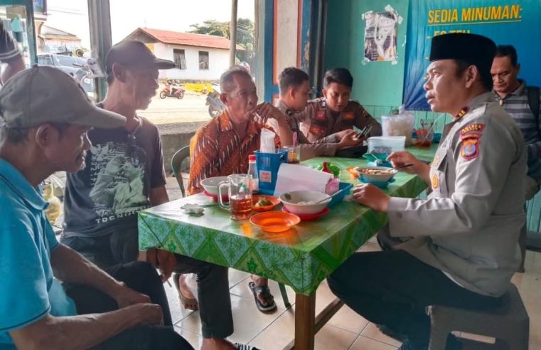 Polsek Long Ikis Gelar Jumat Curhat, Bangun Kedekatan dengan Masyarakat Desa Atang Pait