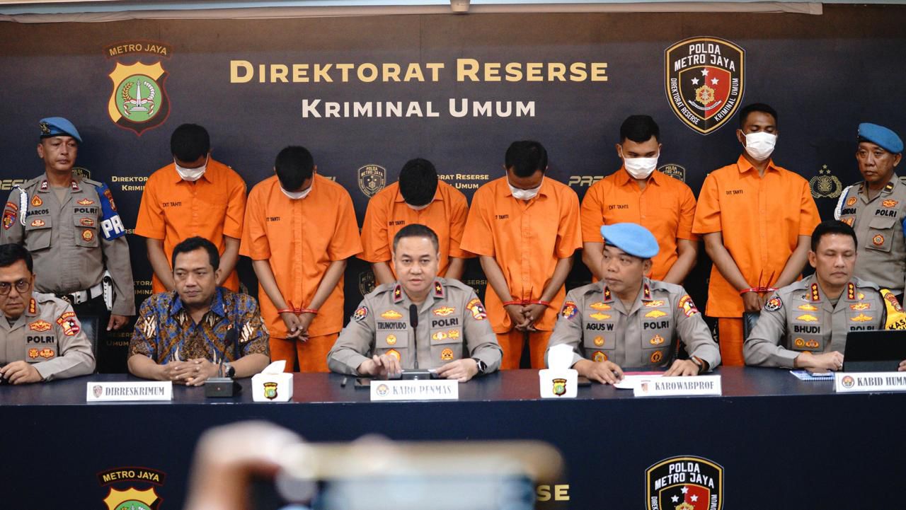 Polri Tetapkan 6 Anggota Polri  Tersangka Penganiayaan Menewaskan 2 Warga di Komplek TMP Kalibata