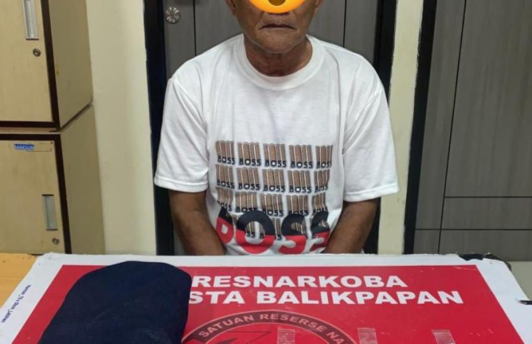 Tim Satresnarkoba Polresta Balikpapan Tangkap Pelaku Residivis Peredaran Sabu