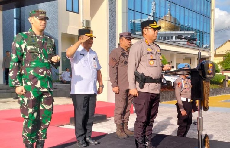 600 Personel Gabungan Siagakan Pengaman Malam Tahun Baru di Kota Balikpapan