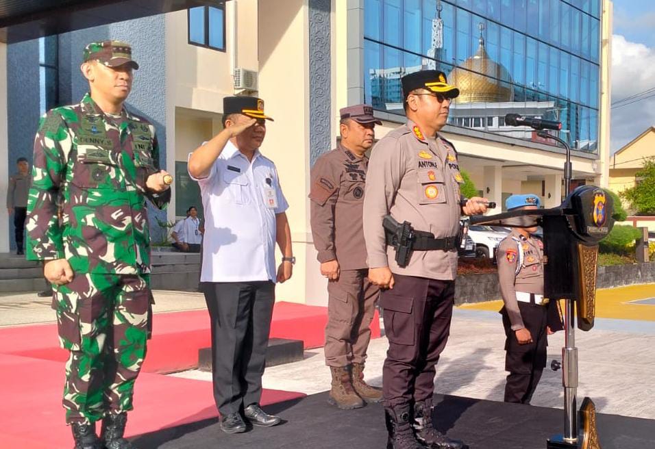 600 Personel Gabungan Siagakan Pengaman Malam Tahun Baru di Kota Balikpapan