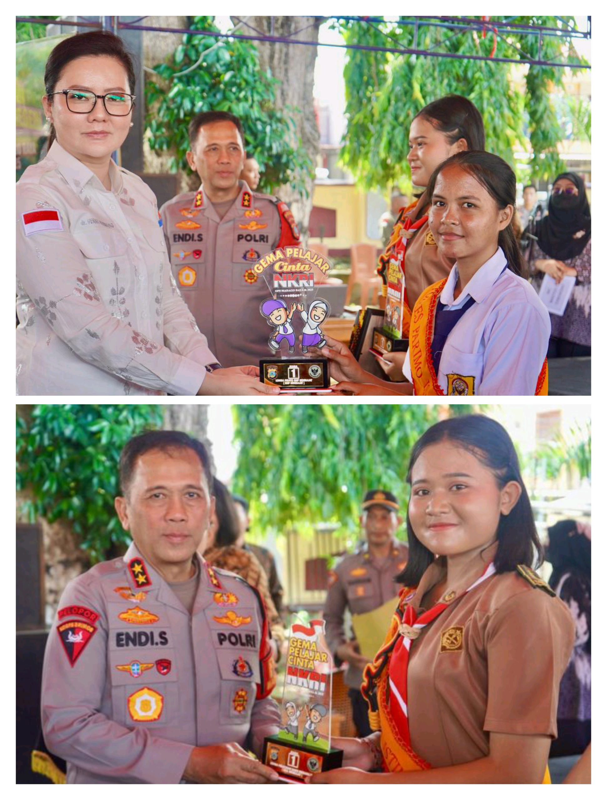 Puncak Lomba di Poso: Kapolda Sulteng dan Bupati Poso Beri Hadiah ke Pemenang Pidato & PBB