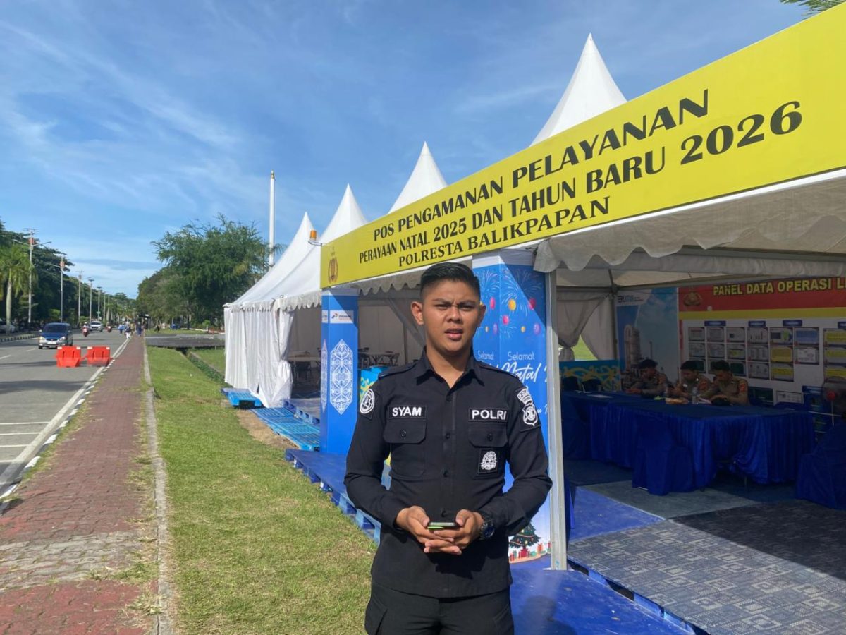 Satgas Humas Gelar Live Report di Lapangan Merdeka, Beri Informasi dan Himbauan Keamanan Libur Natal-Tahun Baru
