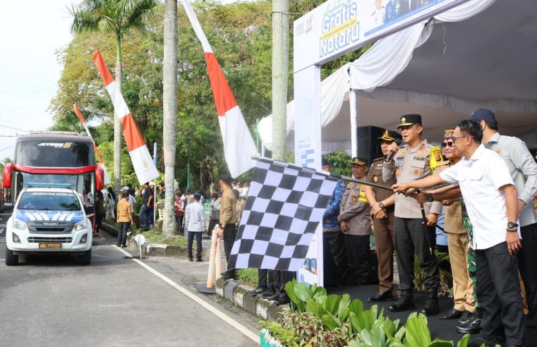 Pemprov dan Polda Kalteng Siapkan 9 Bus Mudik Gratis Nataru 2025 Dilepas, Tersedia 3 Rute Antar Wilayah