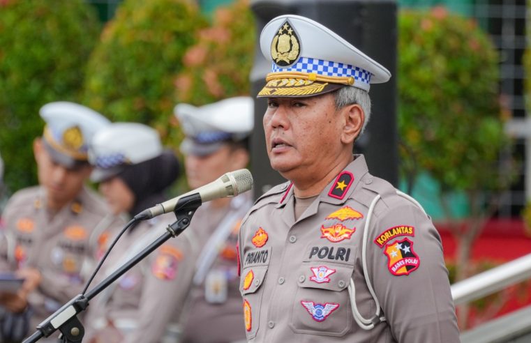 Korlantas Gelar Apel Pagi: Dirkamsel Tekankan Kesiapan Operasi Lilin 2025 dan Integritas Personel