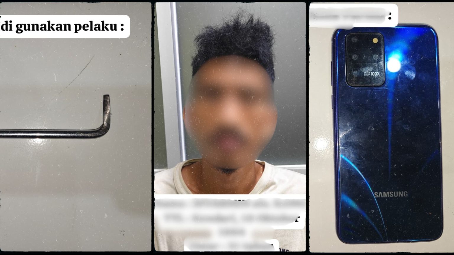 Polisi Amankan Pria Berinisial D atas Dugaan Pencurian dengan Pemberatan, Sempat Coba Bobol ATM