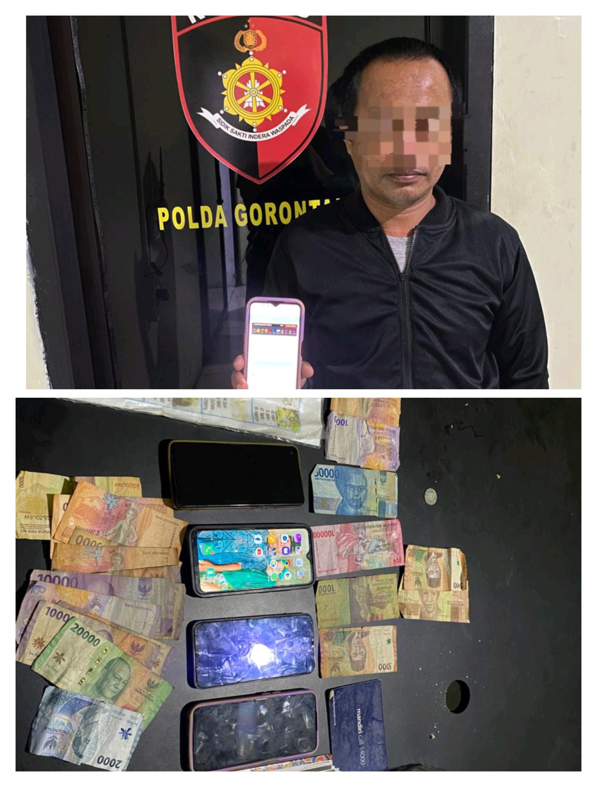 Bandar Togel Residivis di Lemito Pohuwato Diringkus Polda Gorontalo