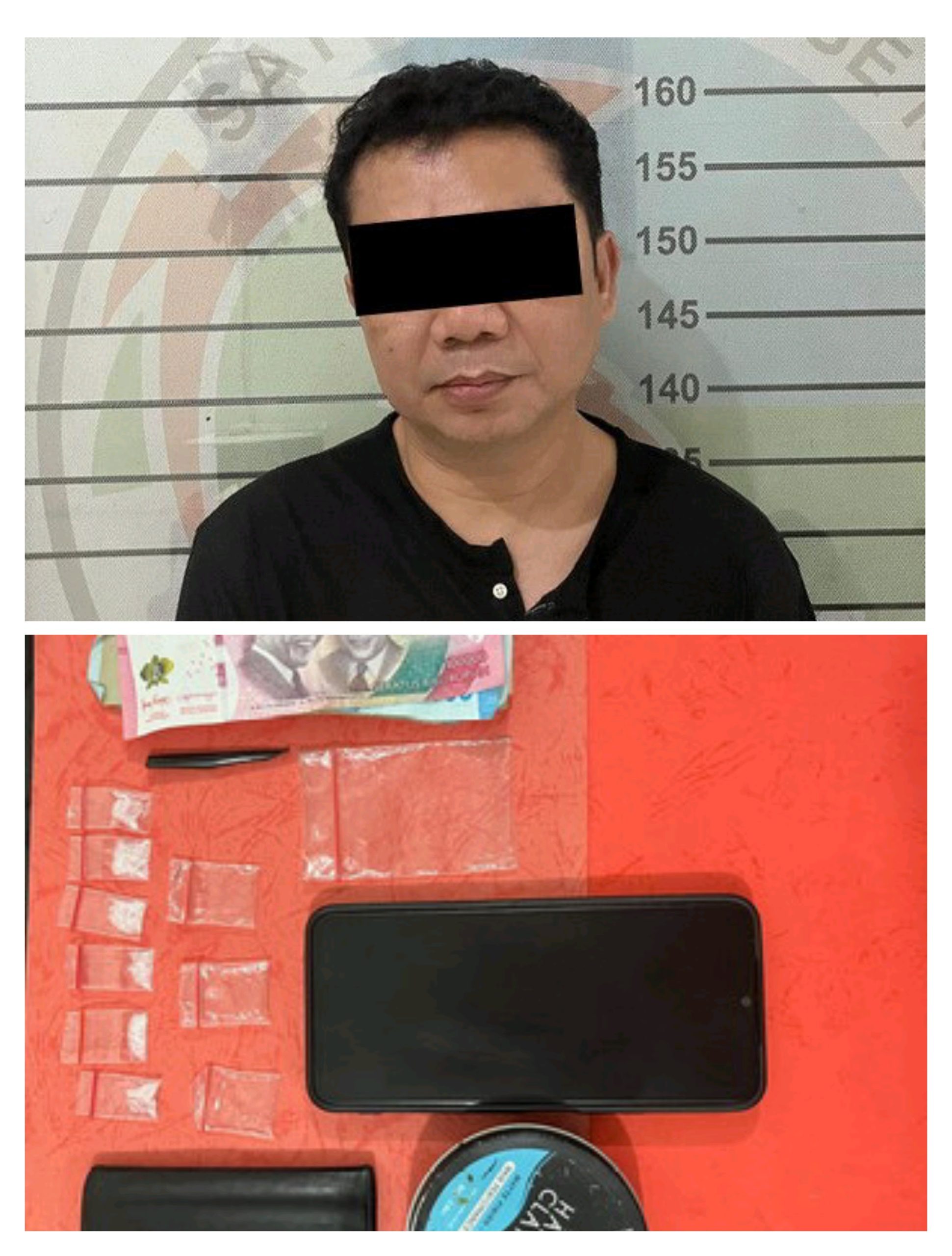 Diduga Terlibat Narkoba, Warga Bandung Diamankan di Lampung Utara dengan Bukti Enam Paket Sabu