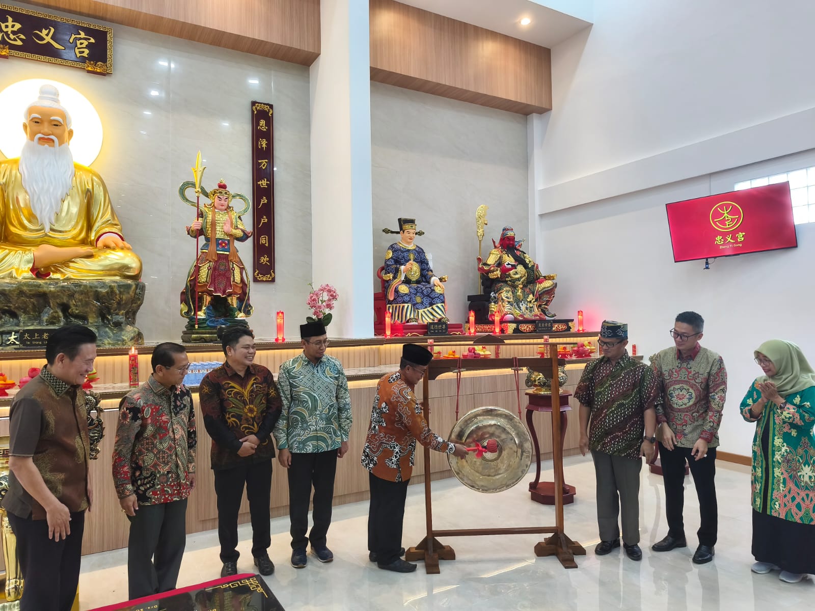 Peresmian Tempat Ibadah Dharma Setia Tao Balikpapan, Dorong Kerukunan Antar Umat Beragama
