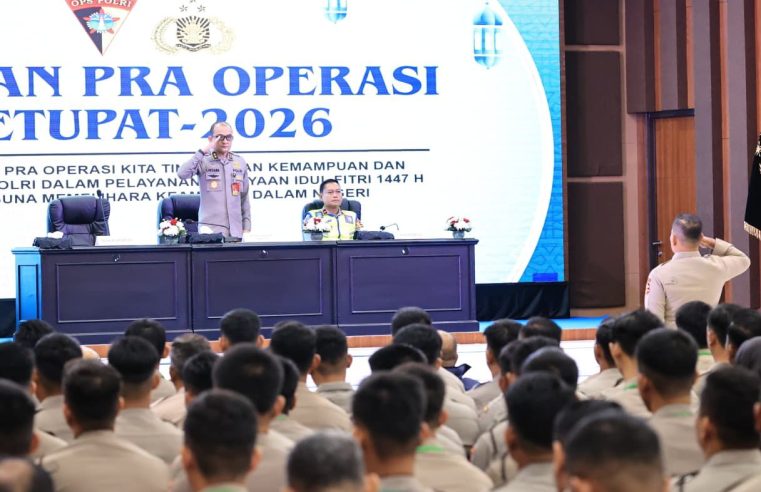 Bimtek Latpraops Ketupat 2026 Dorong Kesiapan Personel Polri Jaga Aman Idul Fitri