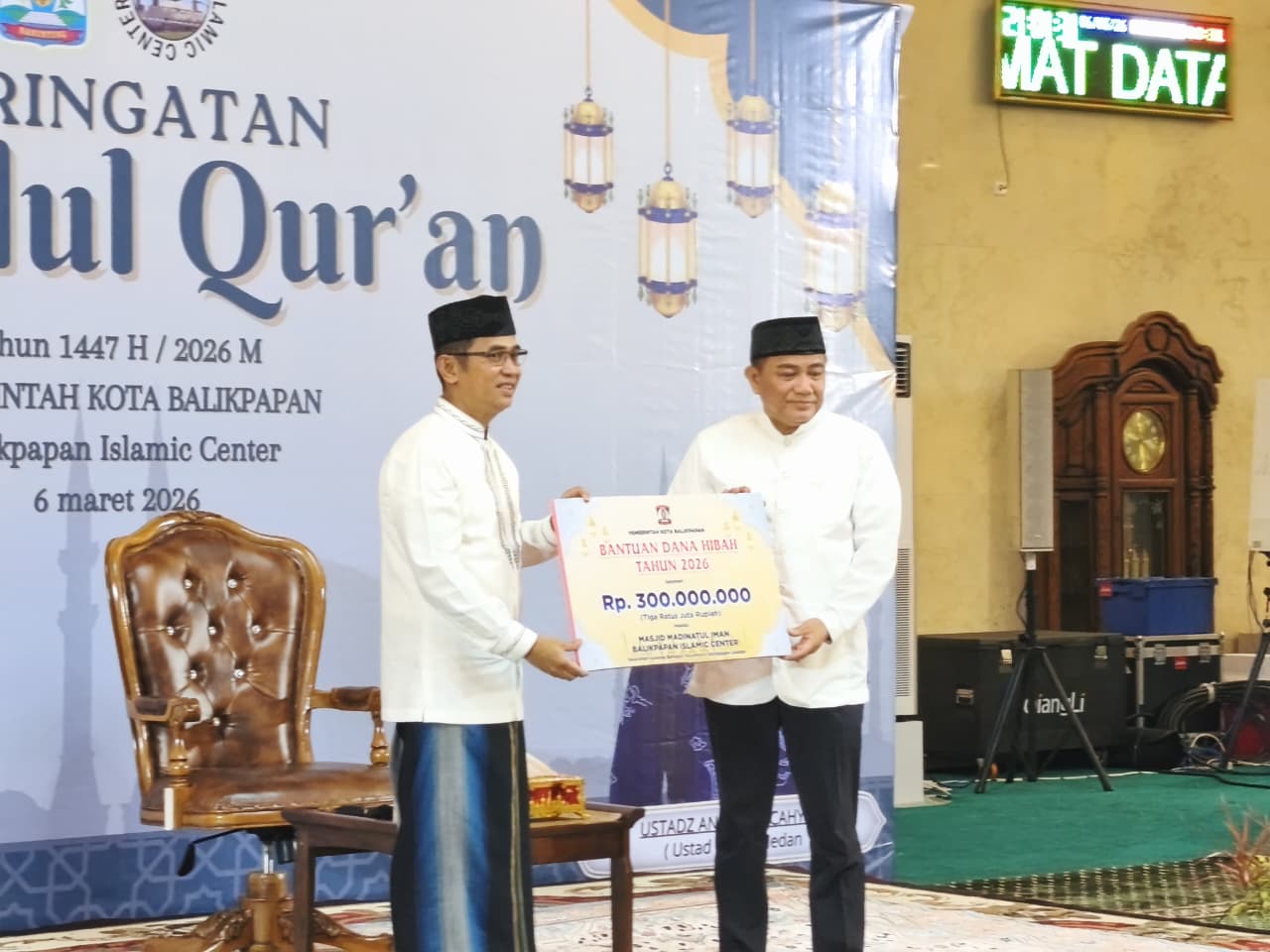 Safari Ramadhan & Peringatan Nuzul Quran Balikpapan 2026: Kegiatan Ibadah, Silaturahmi, dan Penyerahan Bantuan Dana