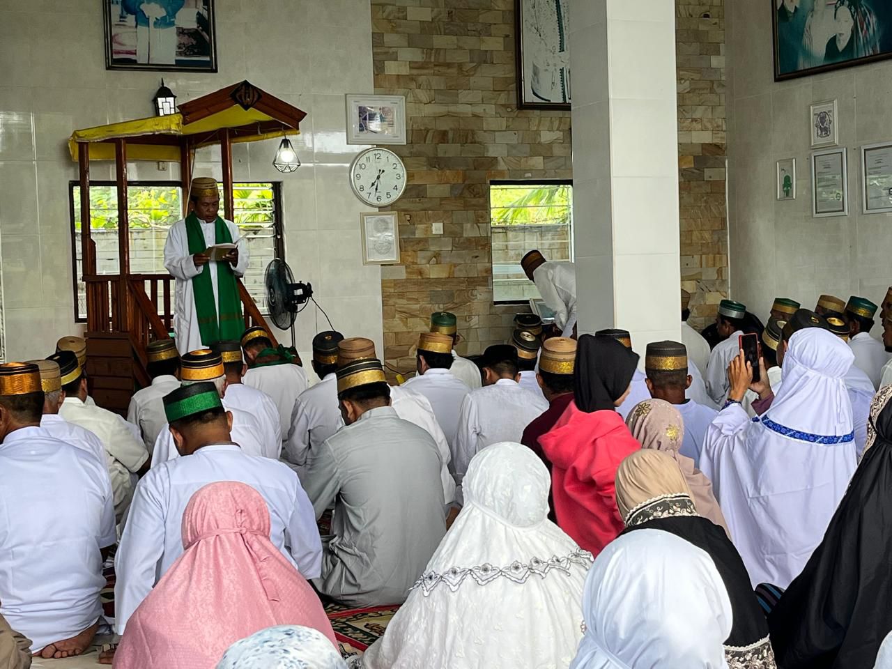 Sholat Idul Fitri 1447 H Tarekat Ta’jul Khalwatiyah Berjalan Aman di Balikpapan Selatan, 19 Maret 2026