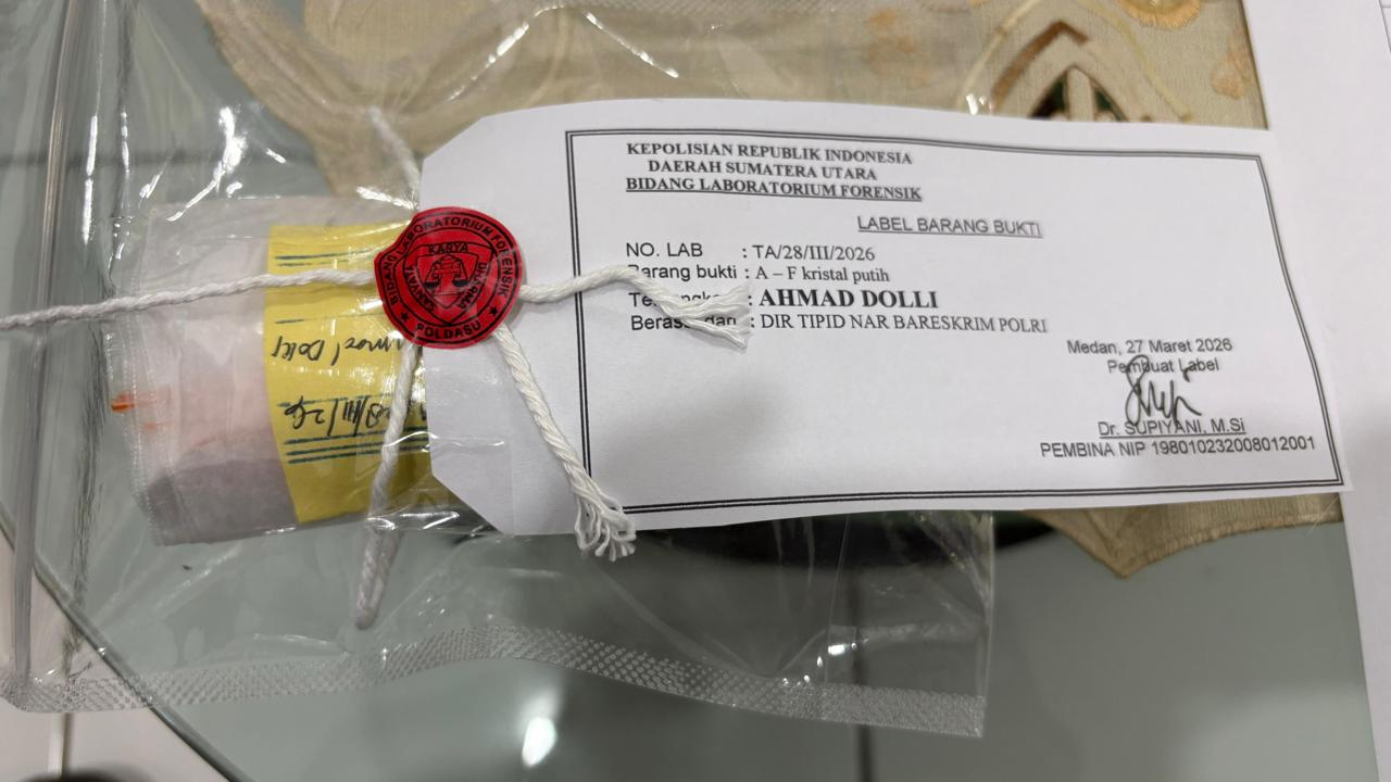 Bareskrim Polri Tangkap Ketamin 6,258 Gram, Kurir Klaim Ambil dari Laut Selat Malaka