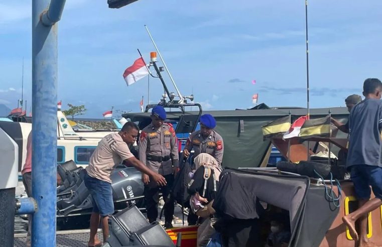 Pengamanan Pelabuhan Sofifi Diperkuat, Polda Malut Pantau Kapal dan Berikan Imbauan Keselamatan