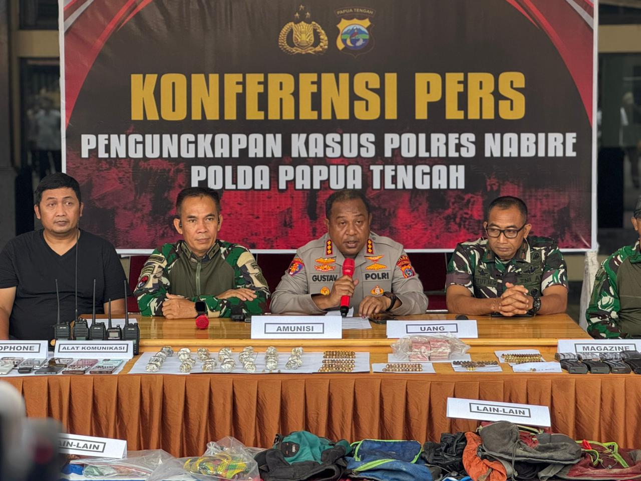 Kontak Tembak dengan KKB di Kali Nabarua: Satu Anggota TNI Luka, Ratusan Amunisi Diamankan