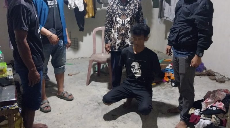 Miliki 7 Paket Sabu dan Alat Pemakaian, Warga Kelurahan Cendana Banggai Diamankan