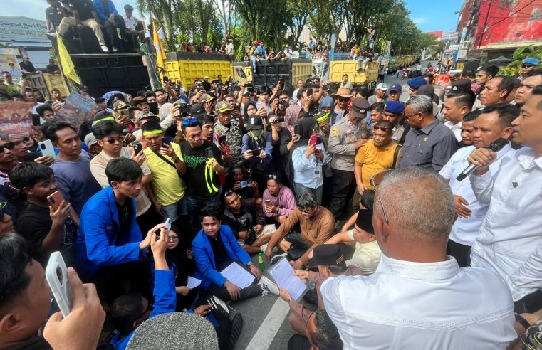 Aksi Damai PMII dan Komunitas Sopir Truk Tuntas di Balikpapan, Pemerintah Janji Tindak Lanjuti Permasalahan BBM