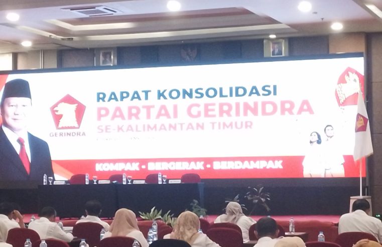 Gerindra Kaltim Gelar Rapat Konsolidasi Barisan di Balikpapan: Perkuat Struktur dan Siap Kawal Pembangunan IKN