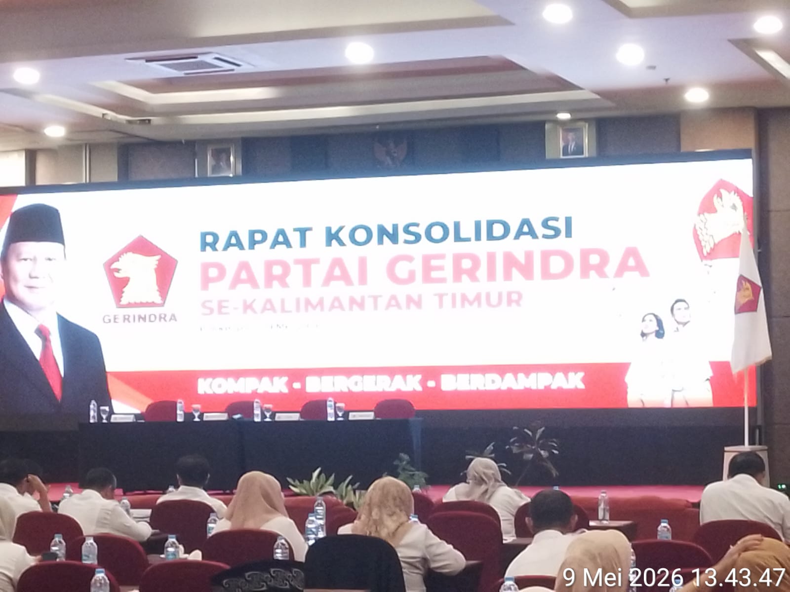 Gerindra Kaltim Gelar Rapat Konsolidasi Barisan di Balikpapan: Perkuat Struktur dan Siap Kawal Pembangunan IKN