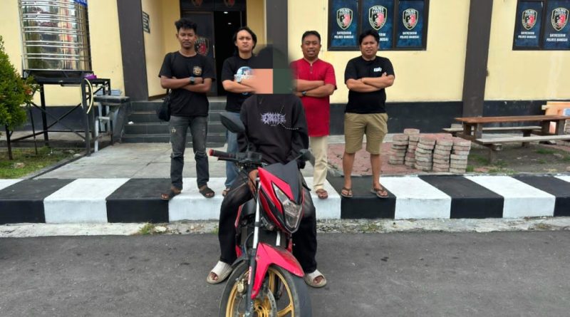 Polres Banggai Kepulauan Tangkap Pelaku Pencurian Motor di Kecamatan Buko