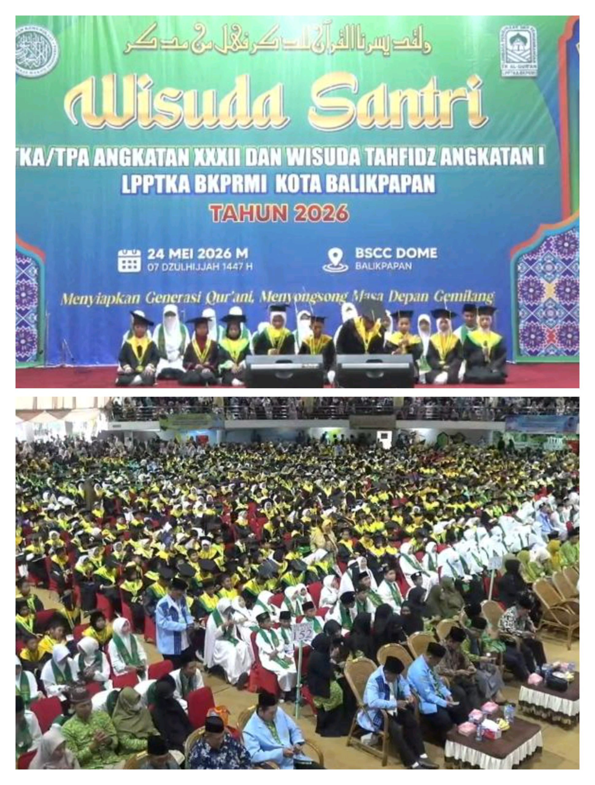 LPPTKA-BKPRMI Balikpapan Gelar Wisuda Tahunan, Lahirkan Generasi Penghafal dan Pengamal Al Qur’an