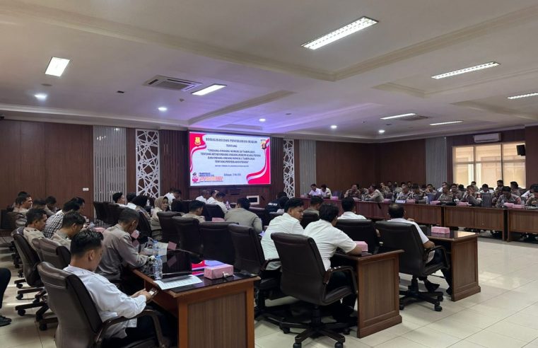 Perbarui Wawasan Hukum, Polda Kaltim Bekali Personel Aturan Baru KUHAP dan Penyesuaian Pidana