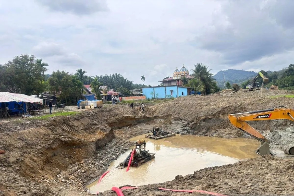 Aktivitas Tambang Ilegal di Merangin Terungkap, Tujuh Orang Diamankan