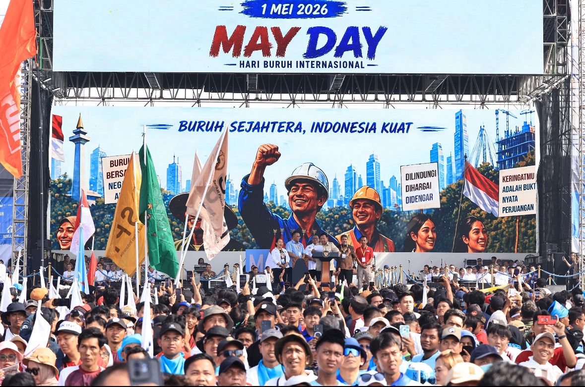 Aksi Peringatan Hari Buruh Berjalan Kondusif, Polri Sebut Cerminan Penyampaian Aspirasi yang Bertanggung Jawab