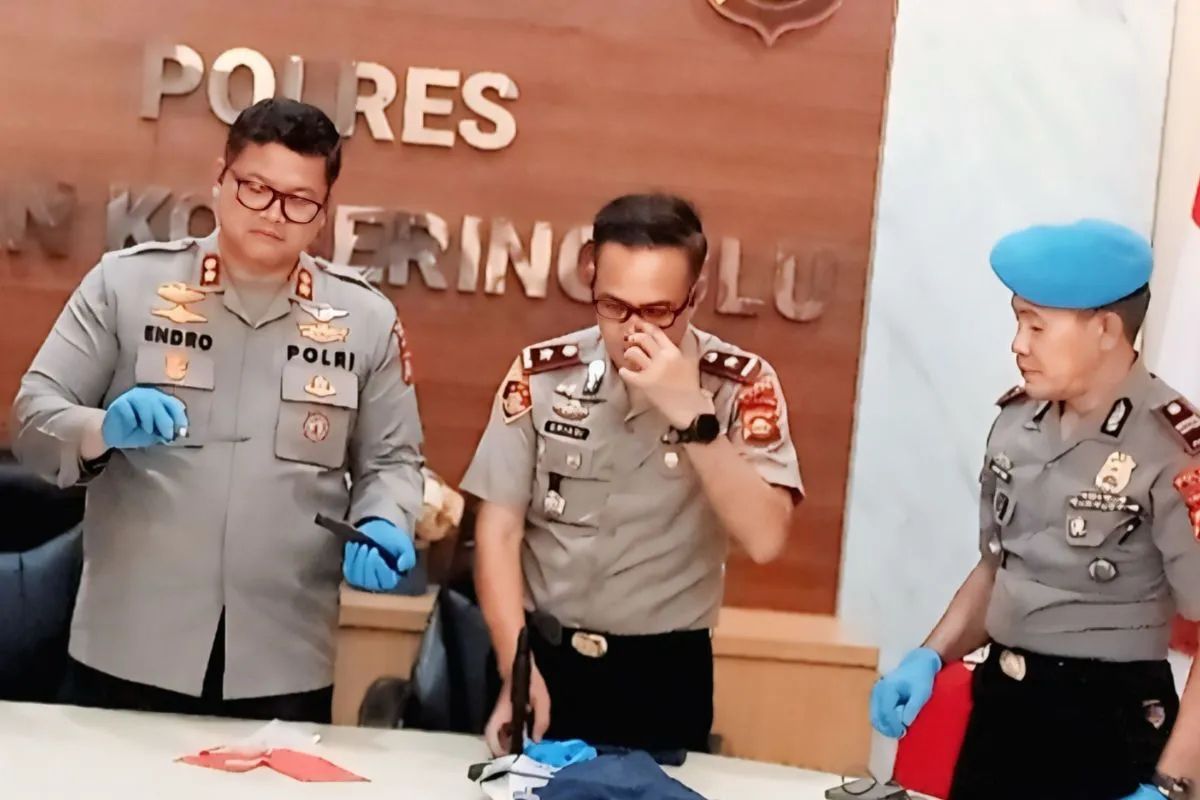 Kawasan Pasar Atas Panas, Bandar Narkoba Dua Kali Narapidana Tusuk Anggota Satres Narkoba OKU