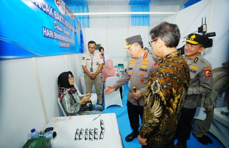Bakti Kesehatan Hari Bhayangkara ke-80 Capai Ratusan Ribu Layanan, Polri Luncurkan Kartu Khusus Buruh
