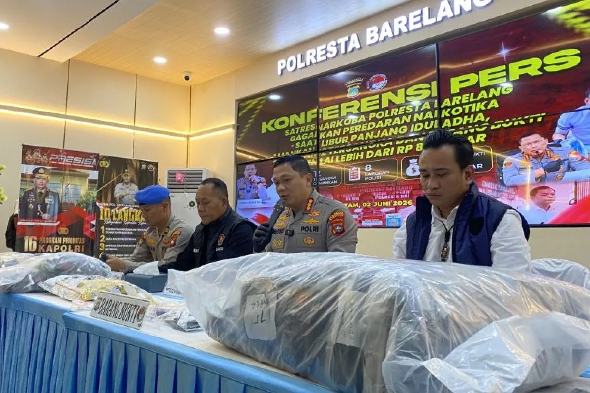 Manfaatkan Libur Idul Adha, Jaringan Narkoba Gagal Beraksi Setelah Digagalkan Polresta Barelang