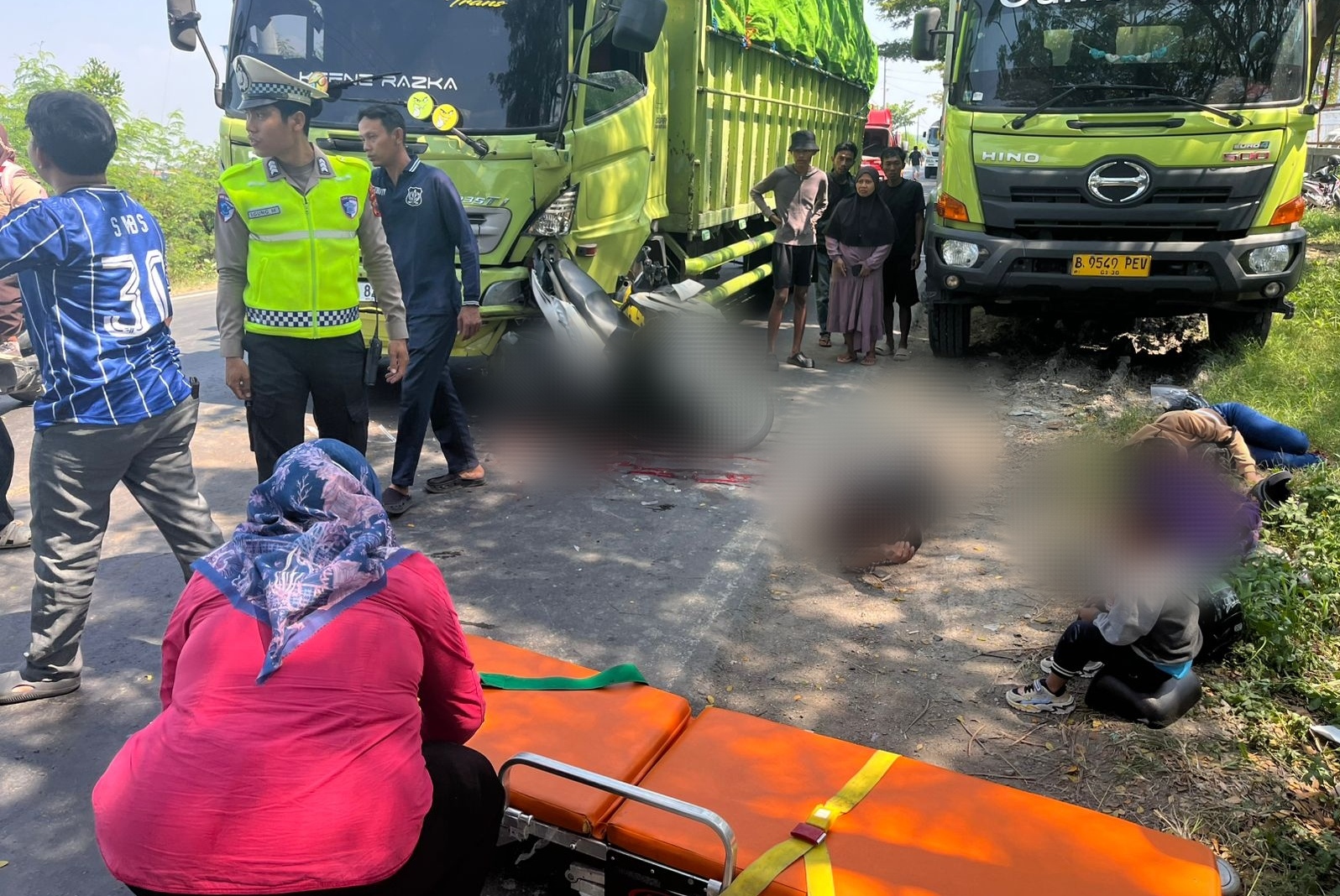 Tabrakan Beruntun di Jalan Lingkar Utara Tegal Renggut Nyawa Anak Kecil Usia 6 Tahun
