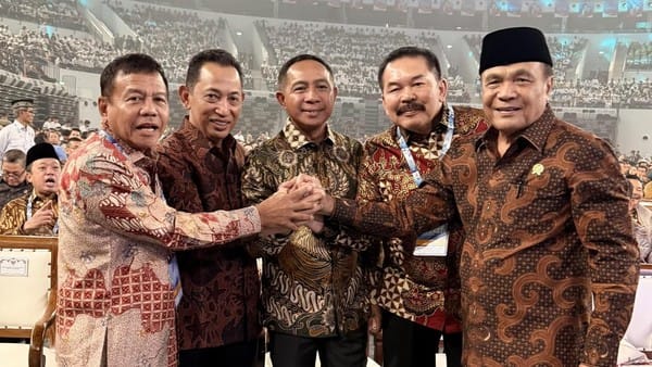 Kapolri Bersama Pimpinan Negara Hadiri Harkopnas 2026, Perkuat Fondasi Ekonomi Rakyat