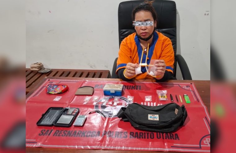 Polres Barito Utara Bongkar Peredaran Sabu, Sita 10,37 Gram dari Tangan Perempuan di Desa Bukit Sawit
