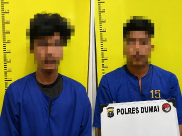 Berkat Laporan Warga, Dua Pengedar Sabu dan Etomidate Diringkus Polres Dumai