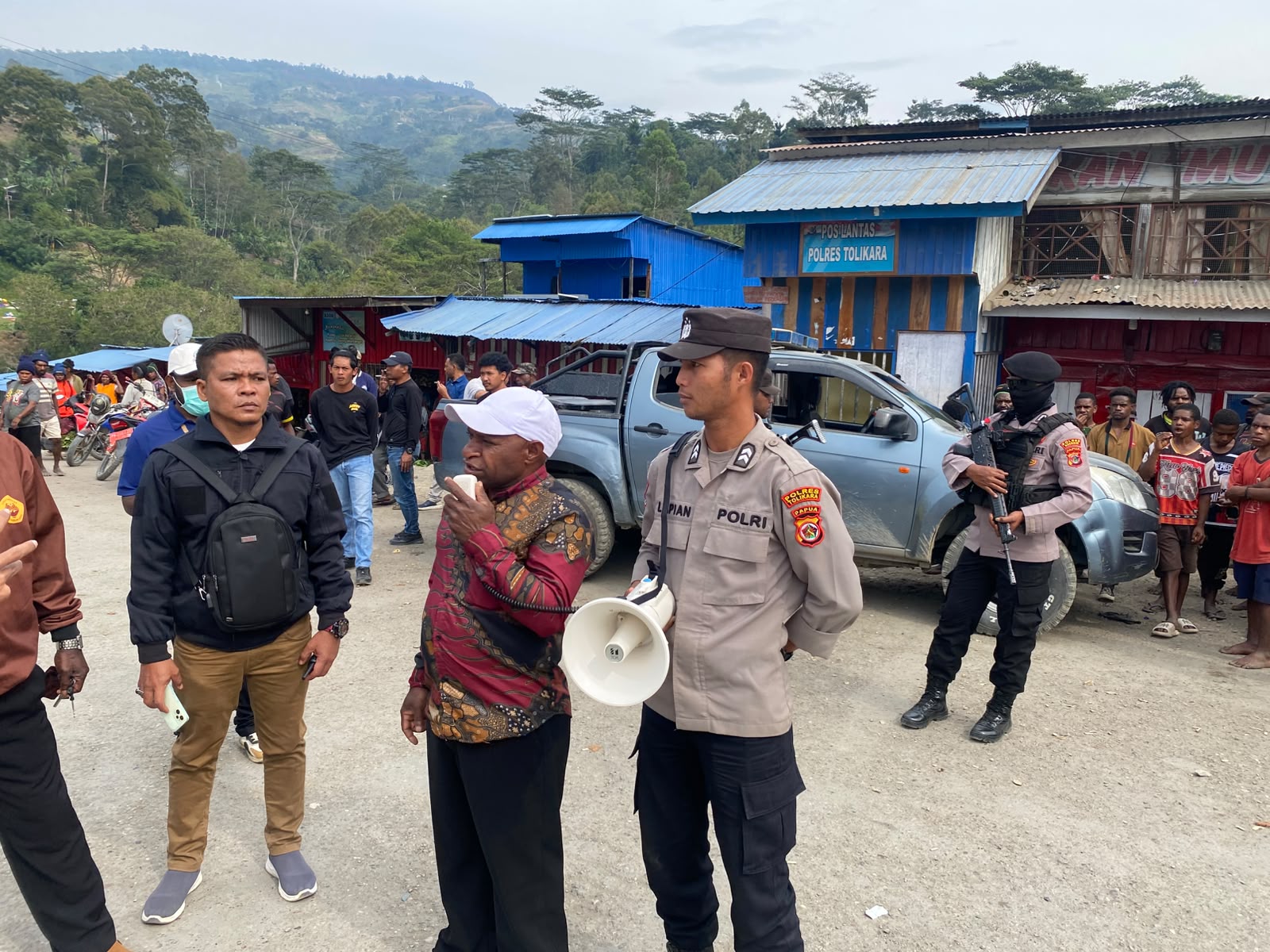 Lewat Simbol Adat Patah Panah, Tokoh Masyarakat dan Polres Tolikara Resmi Akhiri Konflik Antarwarga