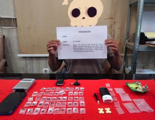 Berkat Laporan Warga, Pengedar Sabu‑Ekstasi Berhasil Diringkus Polresta Jambi