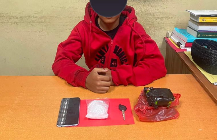 AAN Anak 15 Tahun Disuruh Orang Tak Dikenal Bawa Sabu Hampir 100 Gram, Diamankan Polisi