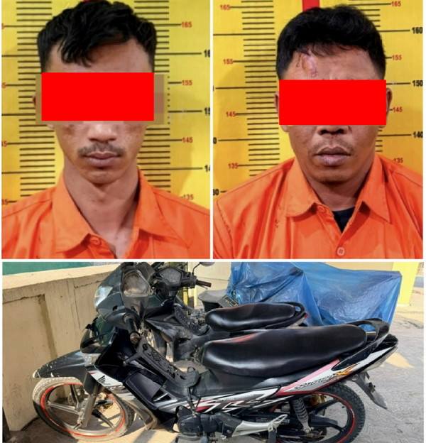 Residivis Pencurian Motor Ditangkap, Hasil Curian Digunakan untuk Beli Sabu dan Judi Daring