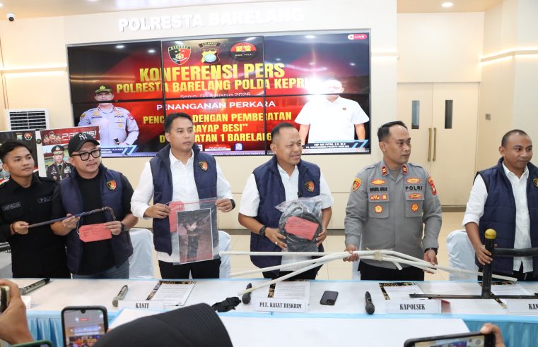 Pencurian Kabel dan Besi Jembatan Barelang Terungkap, Pelaku Dewasa Diamankan, Anak Ditetapkan Sebagai Saksi