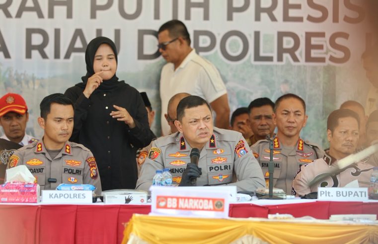 Polda Riau Bongkar Jaringan PETI, 17 Tersangka Diamankan dan Aset Hampir Rp.1 Miliar Disita
