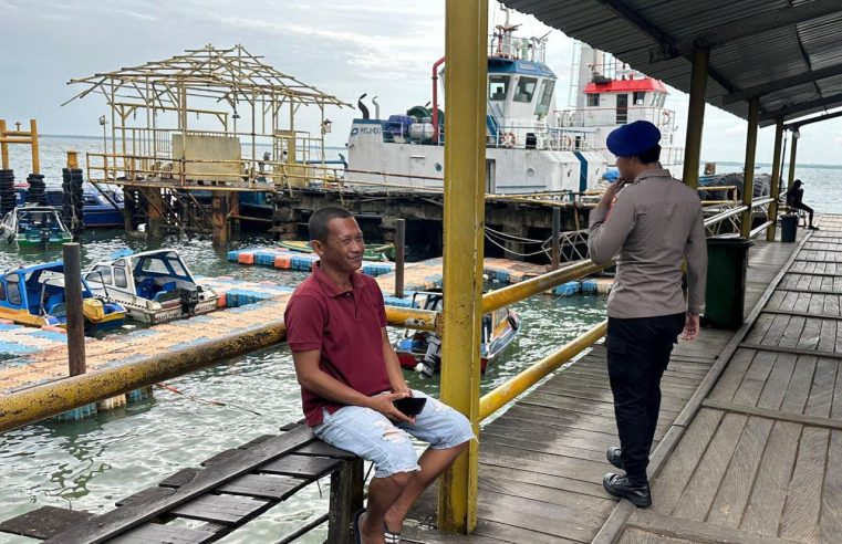 Waspadai Cuaca Berubah, Sat Polairud Polresta Balikpapan Ingatkan Keselamatan Saat Melaut