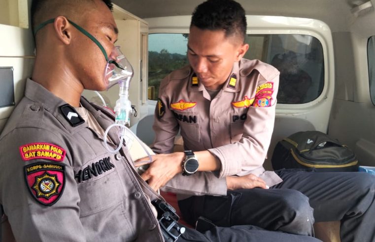 IPTU Muhamad Irfan Pimpin Tim Kesehatan Polresta Balikpapan Jaga Kondisi Petugas di Lapangan