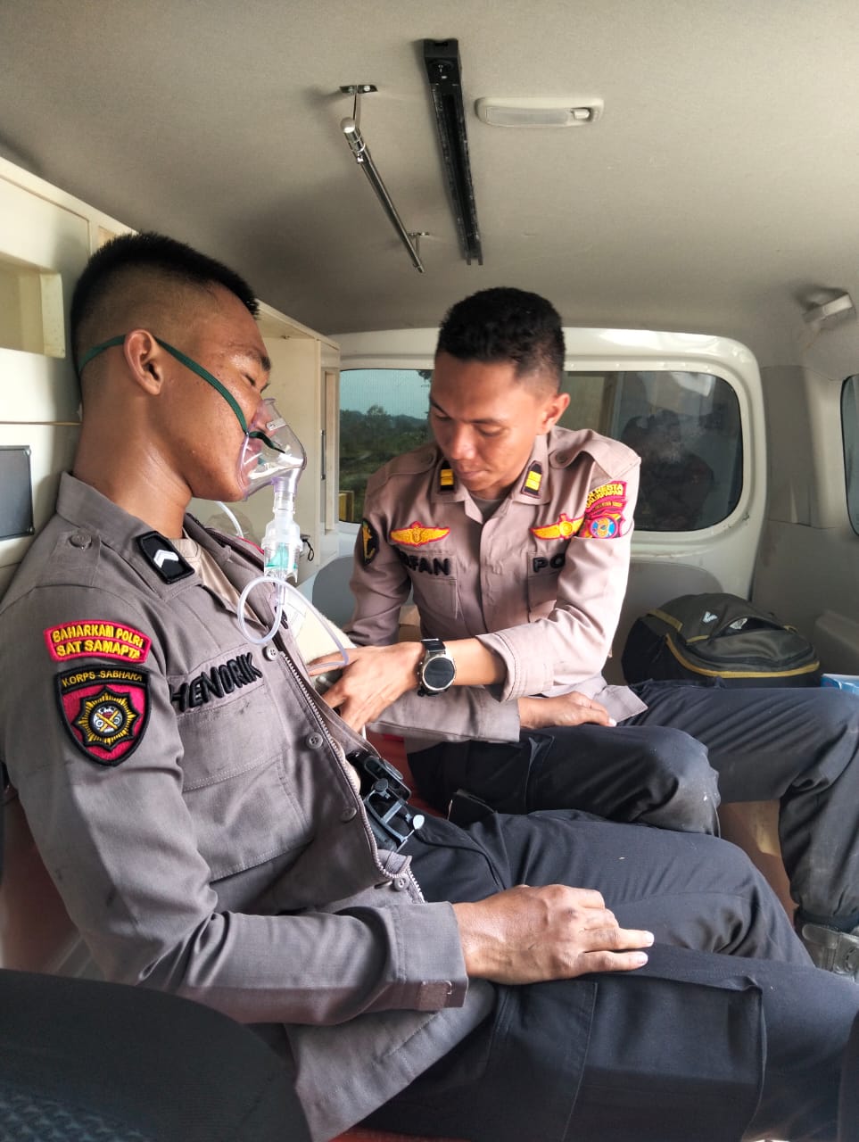 IPTU Muhamad Irfan Pimpin Tim Kesehatan Polresta Balikpapan Jaga Kondisi Petugas di Lapangan